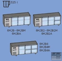 Холодильный стол Angelo Po 6MJBM, фото №5, интернет-магазин пищевого оборудования Систем4