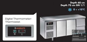 Холодильный стол Angelo Po 6MB, фото №4, интернет-магазин пищевого оборудования Систем4