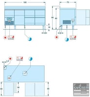 Холодильный стол Angelo Po 6TEB4A, фото №10, интернет-магазин пищевого оборудования Систем4