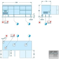 Холодильный стол Angelo Po 6TEC4M, фото №10, интернет-магазин пищевого оборудования Систем4