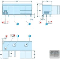 Холодильный стол Angelo Po 6TEC4A, фото №10, интернет-магазин пищевого оборудования Систем4