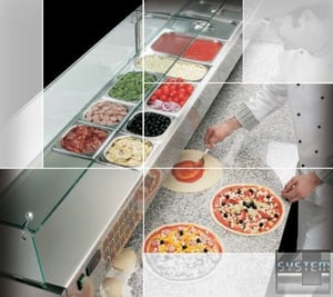 Холодильный стол для пиццы - пиццеола Angelo Po BPZ163A, фото №2, интернет-магазин пищевого оборудования Систем4