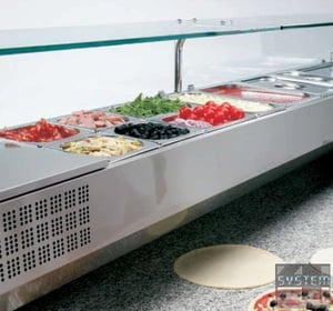 Холодильный стол для пиццы - пиццеола Angelo Po BPZ203S, фото №4, интернет-магазин пищевого оборудования Систем4