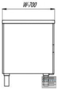 Холодильный стол Cryspi ШС-2,1, фото №3, интернет-магазин пищевого оборудования Систем4