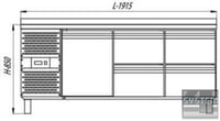 Холодильный стол Cryspi ШС-4,1, фото №2, интернет-магазин пищевого оборудования Систем4