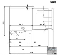 Морозильный стол Electrolux RCSF2M2, фото №4, интернет-магазин пищевого оборудования Систем4