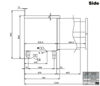 Холодильний стіл Electrolux HB6CU, фото №4, інтернет-магазин харчового обладнання Систем4