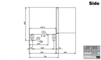 Холодильный стол Electrolux HB3P2CN, фото №4, интернет-магазин пищевого оборудования Систем4