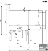 Морозильный стол Electrolux HBF1P2CN, фото №4, интернет-магазин пищевого оборудования Систем4