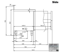 Морозильный стол Electrolux HBF3PN, фото №4, интернет-магазин пищевого оборудования Систем4