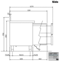 Морозильный стол Electrolux RCDR4M08, фото №4, интернет-магазин пищевого оборудования Систем4