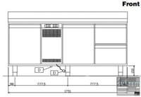 Морозильный стол Electrolux RCDF3M30U, фото №2, интернет-магазин пищевого оборудования Систем4