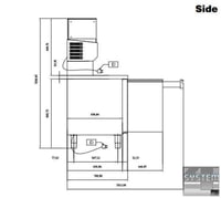 Холодильный стол для пиццы Electrolux RCSH2D6W, фото №3, интернет-магазин пищевого оборудования Систем4