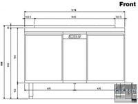Холодильный стол - саладетта Electrolux RCDR2M20H, фото №2, интернет-магазин пищевого оборудования Систем4