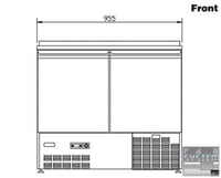 Холодильный стол - саладетта Electrolux SAL25L2C9, фото №2, интернет-магазин пищевого оборудования Систем4