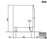 Встраиваемый холодильный стол Electrolux TRGS1VC37T, фото №4, интернет-магазин пищевого оборудования Систем4