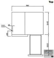 Встраиваемый морозильный стол Electrolux TCGS1VC27T, фото №3, интернет-магазин пищевого оборудования Систем4