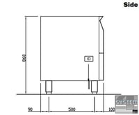 Встраиваемый морозильный стол Electrolux TCGS1VC27T, фото №4, интернет-магазин пищевого оборудования Систем4