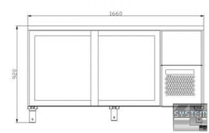Стіл холодильний ТОВ Холодо плюс BAR-360, фото №2, інтернет-магазин харчового обладнання Систем4