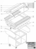 Салат-бар Bartscher 125.520, фото №2, інтернет-магазин харчового обладнання Систем4