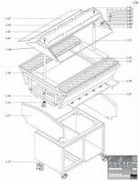 Салат-бар Bartscher 125.505, фото №2, интернет-магазин пищевого оборудования Систем4