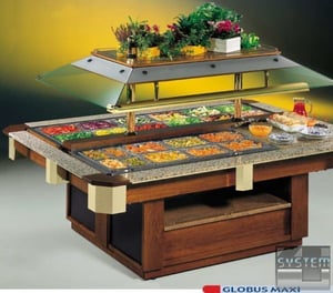 Комбинированный салат-бар Angelo Po BMIRA, фото №2, интернет-магазин пищевого оборудования Систем4