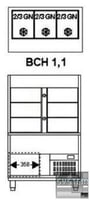 Китайський салат-бар Mawi BCH 1,1, фото №4, інтернет-магазин харчового обладнання Систем4