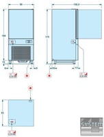 Шафа шокового охолодження та заморозки SAGI (DOLCE) DMS101SR, фото №2, інтернет-магазин харчового обладнання Систем4