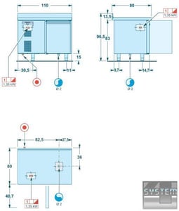 Шкаф шокового охлаждения и заморозки SAGI (DOLCE) KDMS51A, фото №2, интернет-магазин пищевого оборудования Систем4