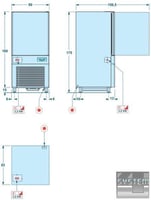 Cкороморозильный аппарат Sagi DMG101L, фото №2, интернет-магазин пищевого оборудования Систем4