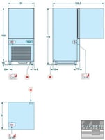 Скороморозильний апарат Sagi DMG101L, фото №2, інтернет-магазин харчового обладнання Систем4