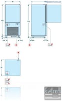 Шафа шокового охолодження та заморозки SAGI ABBATTITORI DM101L, фото №2, інтернет-магазин харчового обладнання Систем4