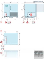 Шкаф шокового охлаждения и заморозки SAGI SOTTOFORNO IM61, фото №2, интернет-магазин пищевого оборудования Систем4