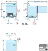 Шкаф шокового охлаждения и заморозки SAGI (ABBATTITORI-SURG. REMOTI) IM51CR, фото №2, интернет-магазин пищевого оборудования Систем4