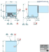 Шафа шокового охолодження та заморожування SAGI (ABBATTITORI-SURG. REMOTI) IM51AR, фото №2, інтернет-магазин харчового обладнання Систем4