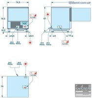 Шафа шокового охолодження та заморозки SAGI (ABBATTITORI-SURG. REMOTI) IM51MR, фото №2, інтернет-магазин харчового обладнання Систем4