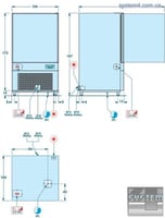 Шафа шокового охолодження та заморозки SAGI (ABBATTITORI-SURG. REMOTI) IM102SR, фото №2, інтернет-магазин харчового обладнання Систем4