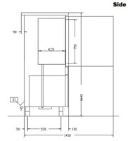 Шкаф шоковой заморозки Electrolux RBF101, фото №4, интернет-магазин пищевого оборудования Систем4