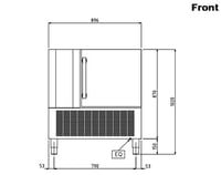 Шкаф шоковой заморозки Electrolux AOFPS061CT, фото №3, интернет-магазин пищевого оборудования Систем4