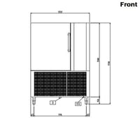 Шкаф шоковой заморозки Electrolux AOFPS102C, фото №2, интернет-магазин пищевого оборудования Систем4