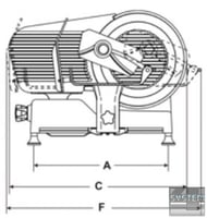 Слайсер Sirman Leonardo VCO 250 AS, фото №2, интернет-магазин пищевого оборудования Систем4