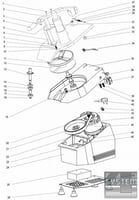 Овочерізка Bartscher 120.325, фото №4, інтернет-магазин харчового обладнання Систем4