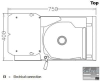 Овощерезка Electrolux TR260F1V, фото №3, интернет-магазин пищевого оборудования Систем4