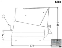 Овочерізка Electrolux RC14, фото №4, інтернет-магазин харчового обладнання Систем4