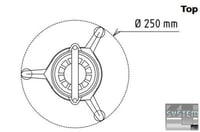 Ручна овочерізка Electrolux DTAT12, фото №3, інтернет-магазин харчового обладнання Систем4