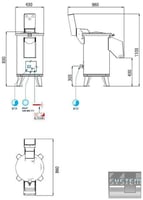 Картофелечистка Angelo Po PK10, фото №5, интернет-магазин пищевого оборудования Систем4