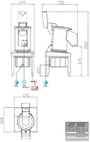 Картоплечистка Angelo Po PK5I, фото №5, інтернет-магазин харчового обладнання Систем4