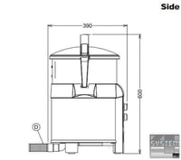 Картоплечистка Electrolux T5E, фото №4, інтернет-магазин харчового обладнання Систем4