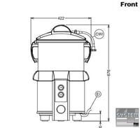 Картофелечистка Electrolux T8E, фото №2, интернет-магазин пищевого оборудования Систем4