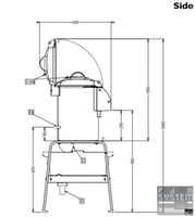 Картофелечистка Electrolux T10E1, фото №4, интернет-магазин пищевого оборудования Систем4